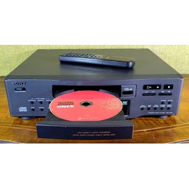VINTAGE LECTEUR CD HIFI SONY CDP-M33 - TÉLÉCOMMANDE - 1992 - JAPAN