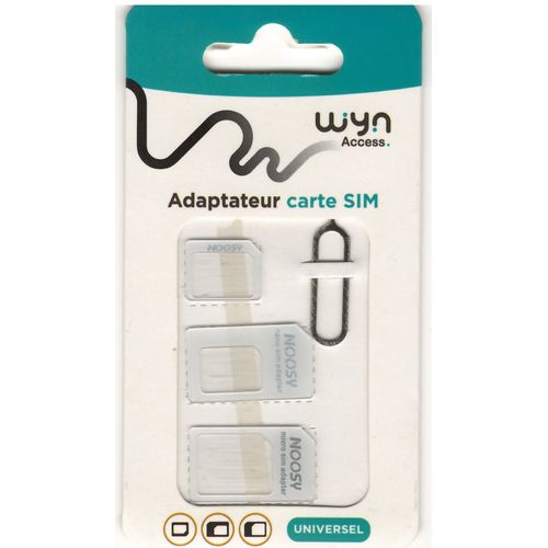 Adaptateur 3 En 1 Carte Sim Wyn