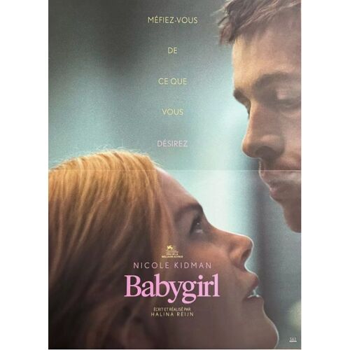 Babygirl / Baby Girl - Affiche Originale De Cinéma - Format 40x60 Cm -Un Film De Halina Reijn Avec Nicole Kidman, Harris Dickinson, Antonio Banderas, Sophie Wilde, Esther-Rose Mcgregor - Année 2025