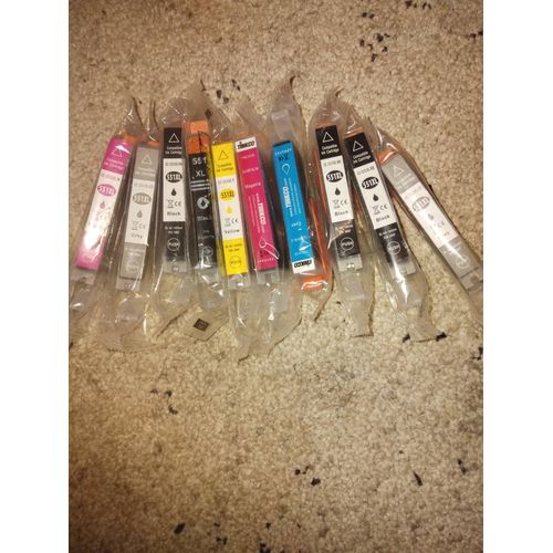 10 cartouches encre pour imprimante Canon pixma