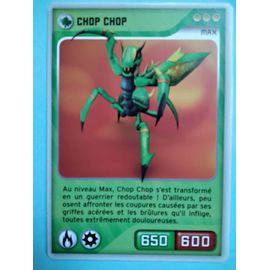 Carte Panini Invizimals N° 156 Chop Chop