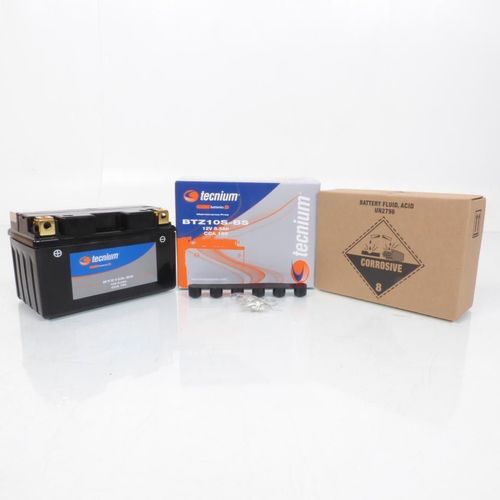 Batterie Tecnium Pour Scooter Sym 125 Gts 2012 À 2020 Ytz10s-Bs / 12v 8.6ah Neuf