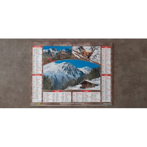 Calendrier/Almanach Du Facteur 2018 - Hte-Garonne (31)