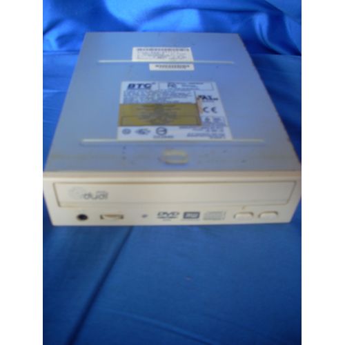 DUAL DVD BTC DRW1004IM D33040 QG-PASS 6067600010 REWRITABLE.