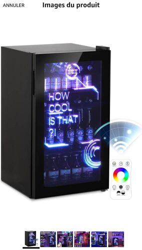 Frigo led à alcool et boissons