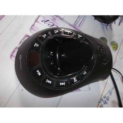 1 Socle De Charge De Telephone Geemarc Amplidect 280/285