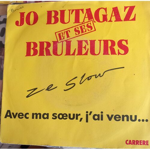Jo Butagaz / Disque Vynil 45 Tours /