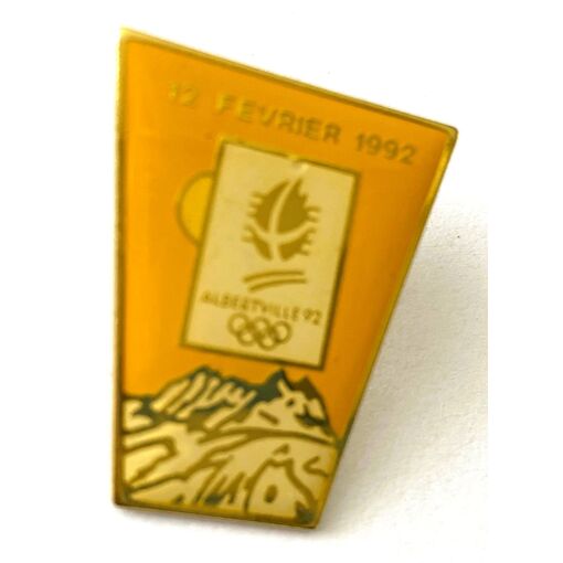 Pin's Coca cola / Podium Jeux Olympiques Albertville 92 (signé LTO