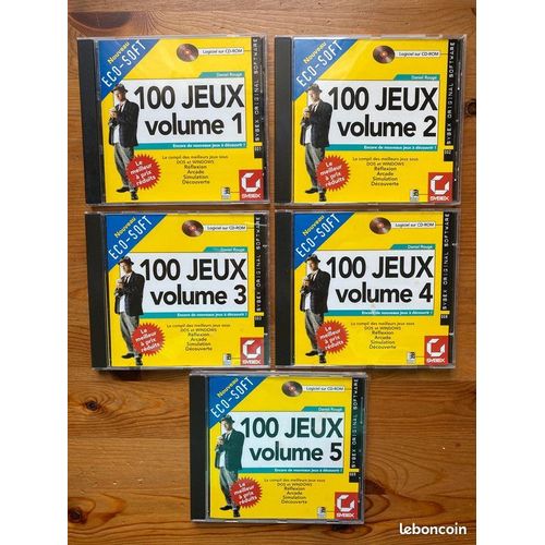 500 Jeux Eco-Soft La Collection - Coffret 5 Cd-Rom