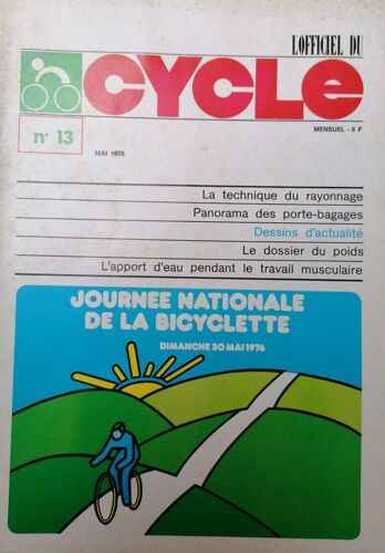 L'officiel Du Cycle N° 13 (Mai 1976)
