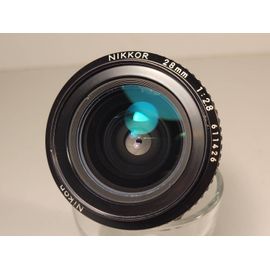 Nikon 28mm f/2.8 Nikkor - Monture Nikon F AI - 28 mm 1:2,8