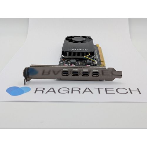 NVIDIA Quadro P1000 - Carte graphique - Quadro P1000 - 4 Go - PCIe x16 - 4 x Mini DisplayPort - pour Celsius J550, J580, M7010, M770, R940, R970, W570, W580