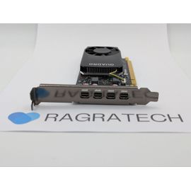 NVIDIA Quadro P1000 - Carte graphique - Quadro P1000 - 4 Go - PCIe x16 - 4 x Mini DisplayPort - pour Celsius J550, J580, M7010, M770, R940, R970, W570, W580