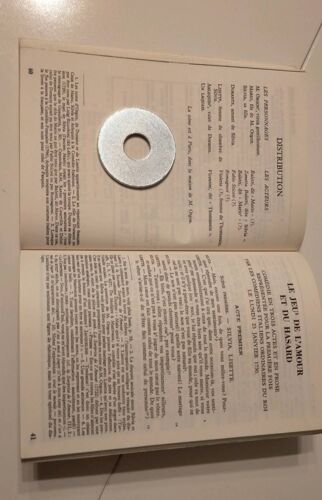 Le Jeu De L'amour Et Du Hasard De Marivaux - Petit Classique Bordas - Edition Bordas 1968