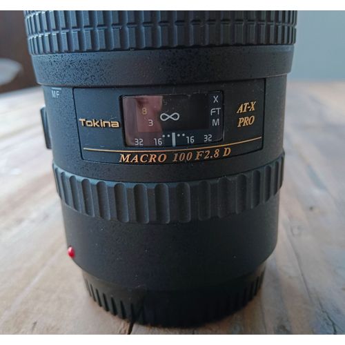 Objectif Tokina Macro 100 f 2.8 D - AT-X PRO