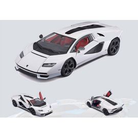 Lamborghini Countach Lpi 800-4 Blanche 1/24 Burago-Burago