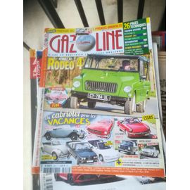 Gazoline 246 De 2017 Fiat 1400 Pinin Farina,Renault Acl Rodeo 4,Alfa Spider 1.6,Austin Healey Sprite Mk3,Ford Escort Mk5,Traction Cab,Voisin Newscooter