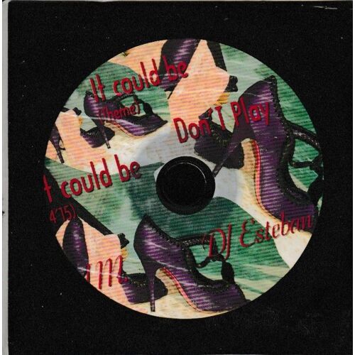 Jeanne Mas Et Dj Esteban - It Could Be (Theme) 4'15 : Version Composée Par « Jeanne Mas/Fabien Scarlakens Mixed By Dj Esteban » Edition Limitée Extraite De L'album « Divas Wanted » 2010. Made In Usa.