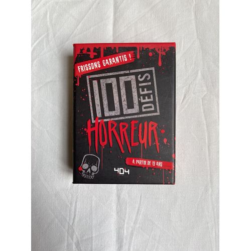 100 Défis Horreur