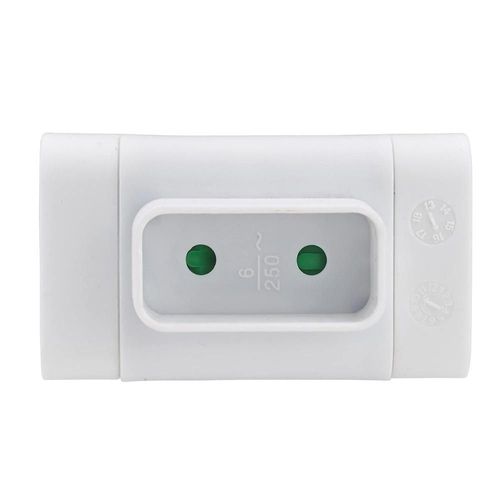 Multiprise Triplite 3 Prises - Compacte et Pratique - 3x6A, 230V pour Appareils Domestiques et Bureautiques