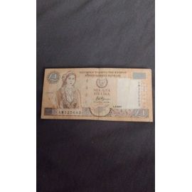 Billet 1 Livre Chypre 2001