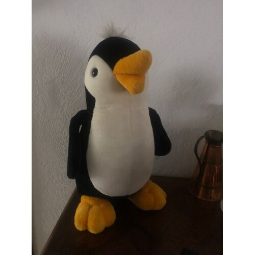 Peluche Nestor Le Puigouin Vintage Avec Son Manteau