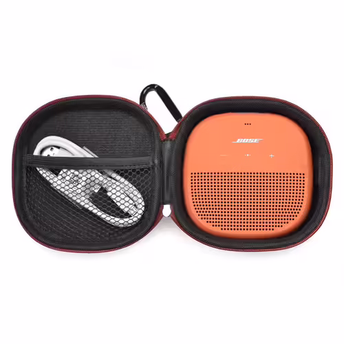 Étui de Voyage Rigide - Housse Cas pour Bose soundlink Micro Bluetooth Enceintes - Orange