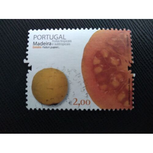 Timbre Portugal / Madere Yt 301 Goyave (Psidium Guajava) 2009 ( 140109 )