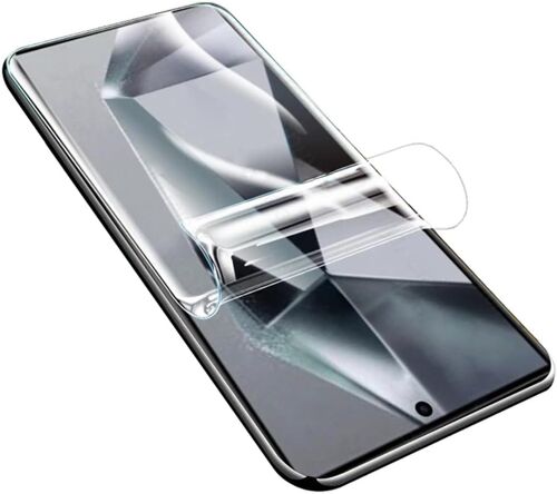 LORANKA-Protection d'écran Pour Samsung Galaxy S24 Plus/Galaxy S24+, 2 Pièces 3D TPU Film Hydrogel Flexible [non Verre Trempé][Haute Sensibilité][Transparent HD]