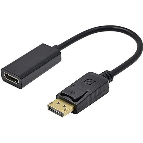 Display Port Mâle to HDMI Femelle Câble Adaptateur Convertisseur Full HD