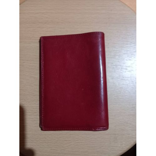 Portefeuilles, cartes, monnaie KATANA, coloris rouge, 4 compartiments cartes,, 1 porte monnaie zippé, 1 pochette billets,3 pochettes plastifiées pièces d'identité, 2 petites pochettes sur rabat.