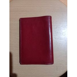 Portefeuilles, cartes, monnaie KATANA, coloris rouge, 4 compartiments cartes,, 1 porte monnaie zippé, 1 pochette billets,3 pochettes plastifiées pièces d'identité, 2 petites pochettes sur rabat.