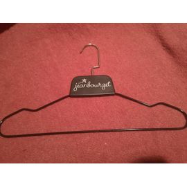 Cintres Jean Bourget Paris TBC Métal noir lot 7 30cm cintres 12 ans 14 ans 16 ans