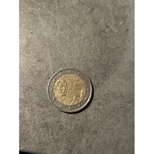 Piece De Monnaie Appel 18 Juin (2010) - De 2 Euros