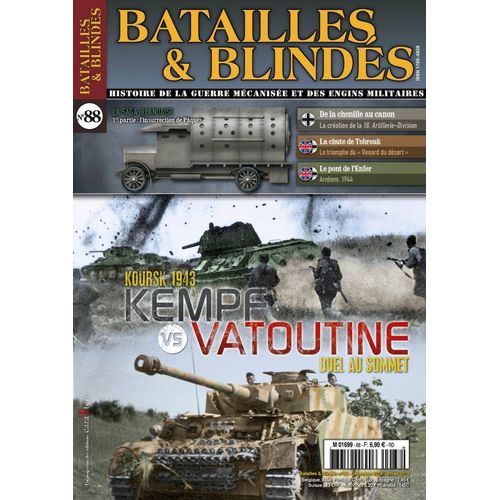 Batailles Et Blindés 88 : Koursk 1943