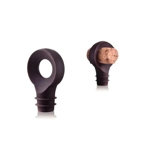 Bouchon Silicone Noir (Lot De 2)