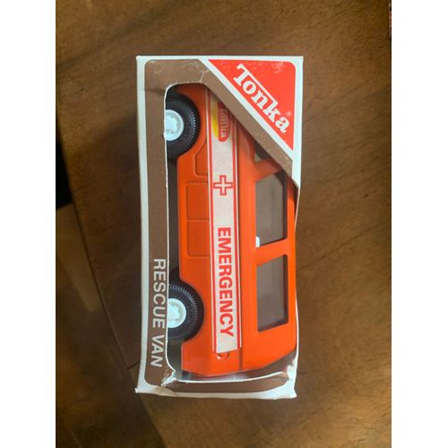 Rescue Van Tonka Vintage 1971 Made In Usa Neuf Emballage D'origine-Tonka