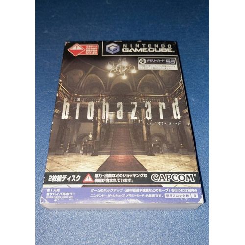 Biohazard Resident Evil Nintendo Gamecube J Jap Japan Japonais Japonaise