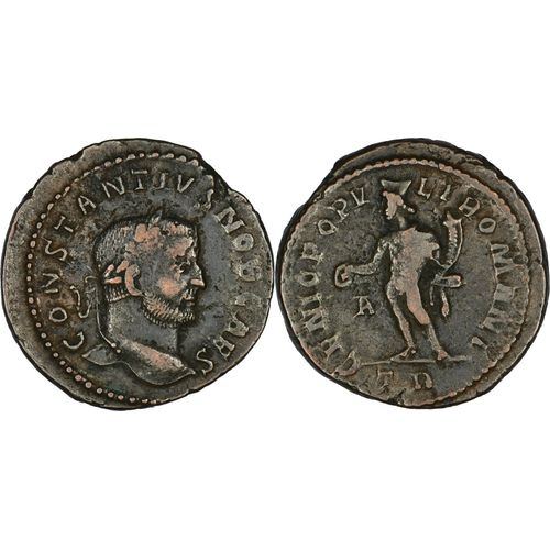 Rome - Follis / Nummus - Constance Chlore - 307 Ad - Genio Popvli Romani - Ric.158a - 24-307