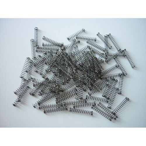 Lot 100 Ressorts de Compression "Souple" 4 mm Longueur 21 mm