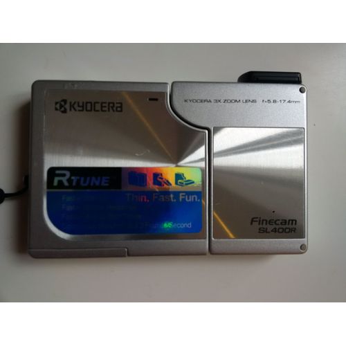 Appareil photo Compact Kyocera Finecam SL400R  compact - 4.0 MP - 3x zoom optique