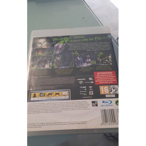 Jeux Ps3 Batman Arkham Asylum