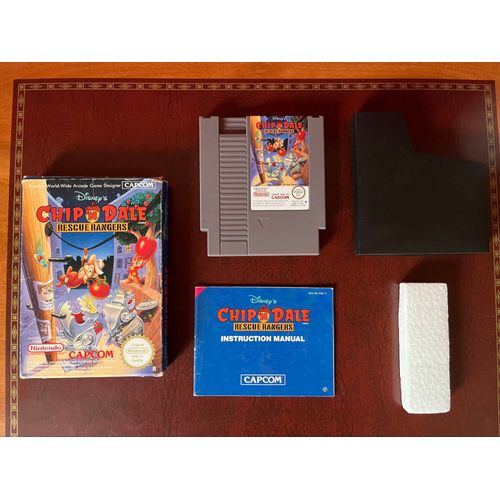 Chip¿N Dale Rescue Rangers Nes-Fra Jeu Boite Complet Bon État.
