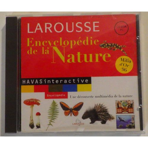Larousse Encyclopédie De La Nature - Cd-Rom