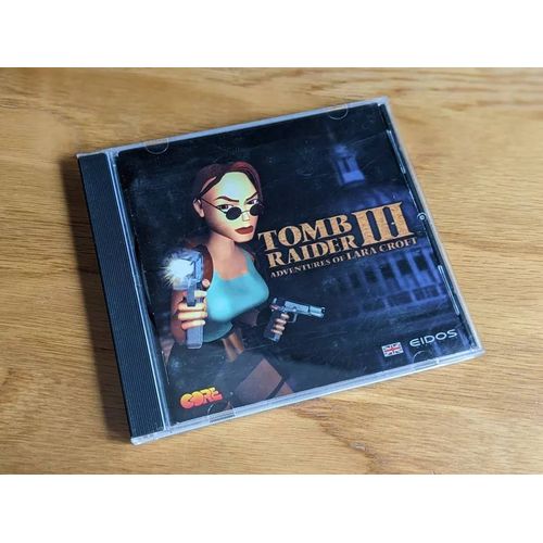 Vintage Tomb Raider 3 Adventures Of Lara Croft Pc Cd-Rom Game 1998/ 29/M2