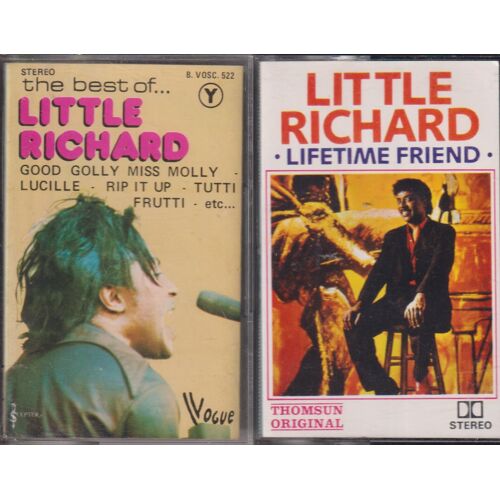 Little Richard Lot De 2 K7 Cassettes Audio Tape