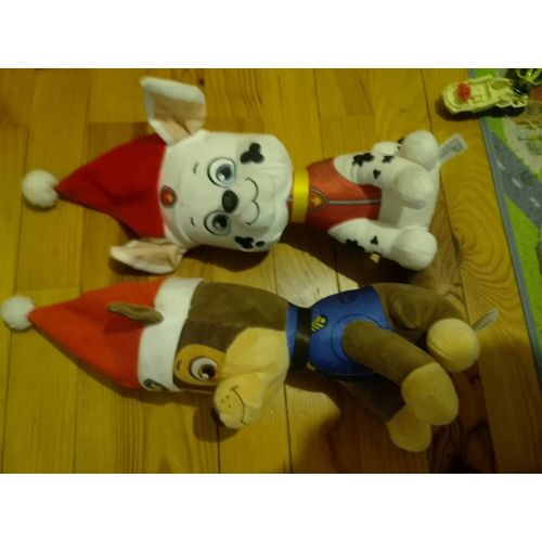 Peluches Pat'patrouille Noël X2