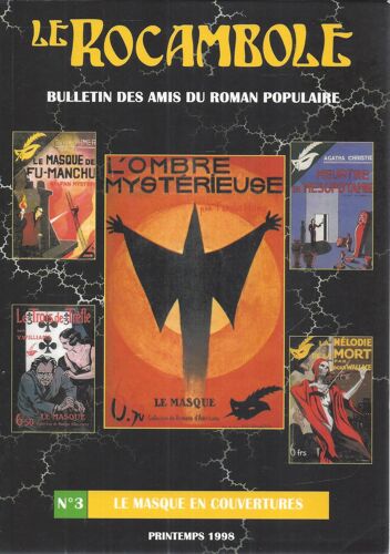 Le Rocambole 3 - Le Masque En Couvertures - Printemps 1998