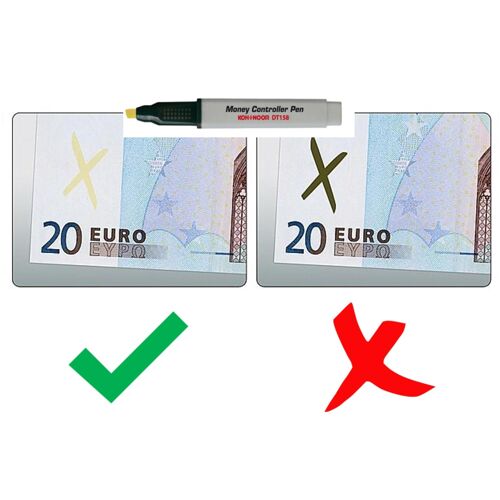 Stylo Détecteur De Faux Billets Money Controller