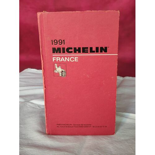 Guide Michelin Année 1991